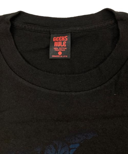 GEEKS RULE（ギークスルール）GEEKS RULE (ギークスルール) PERFECT BLUE (パーフェクトブルー) 12 SILKSCREEN PRINTING T SHIRT ブラック サイズ:XXLの古着・服飾アイテム