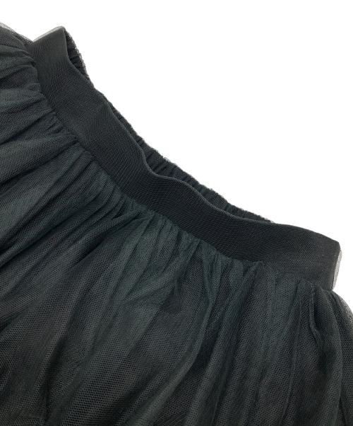 Belle vintage（ベル ヴィンテージ）Belle vintage (ベル ヴィンテージ) Carrie ボリュームチュールスカート グレー サイズ:FREEの古着・服飾アイテム