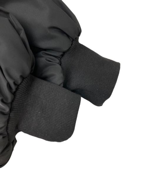 J1U by LA BELLE ETUDE（ジユウバイラベルエチュード）J1U by LA BELLE ETUDE (ジユウバイラベルエチュード) パッファーボリュームAラインミドルコート ブラック サイズ:FREEの古着・服飾アイテム