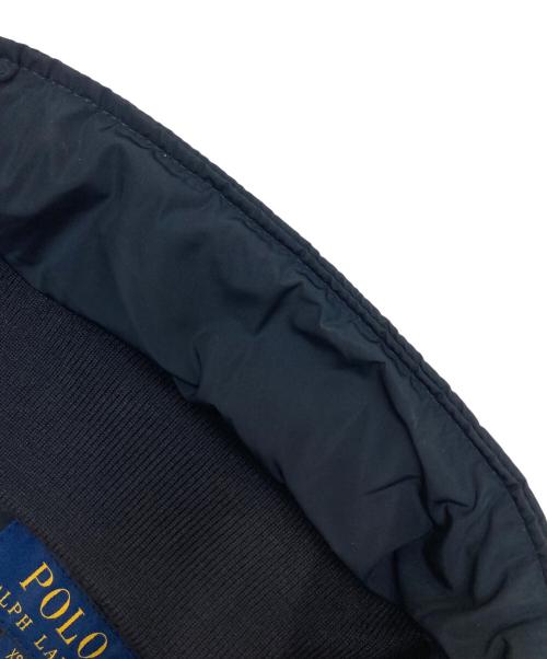 POLO RALPH LAUREN（ポロ・ラルフローレン）POLO RALPH LAUREN (ポロ・ラルフローレン) ファティーグタイプダウンジャケット ネイビー サイズ:XSの古着・服飾アイテム
