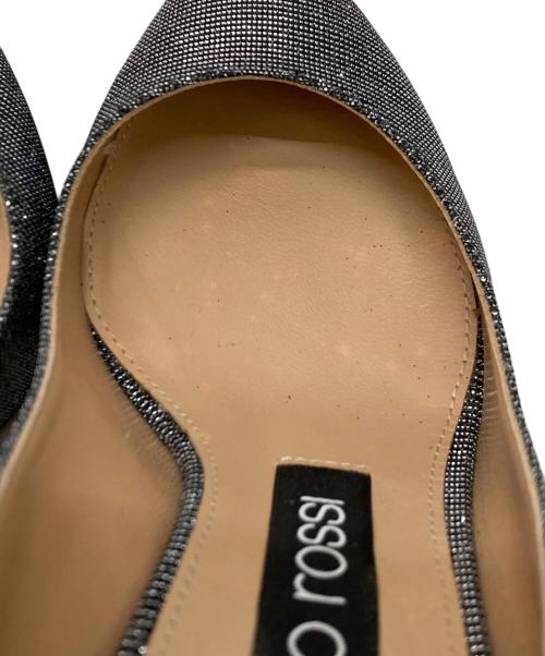 sergio rossi（セルジオロッシ）sergio rossi (セルジオロッシ) ポインテッドトゥヒールパンプス シルバー サイズ:35の古着・服飾アイテム