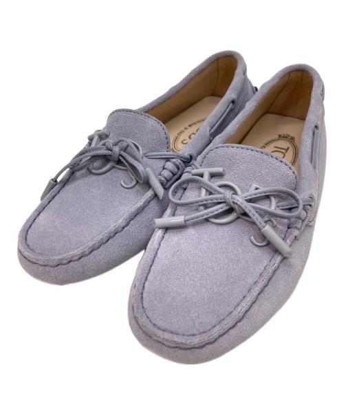 TOD'S（トッズ）TOD'S (トッズ) ドライビングシューズ パープル サイズ:35の古着・服飾アイテム