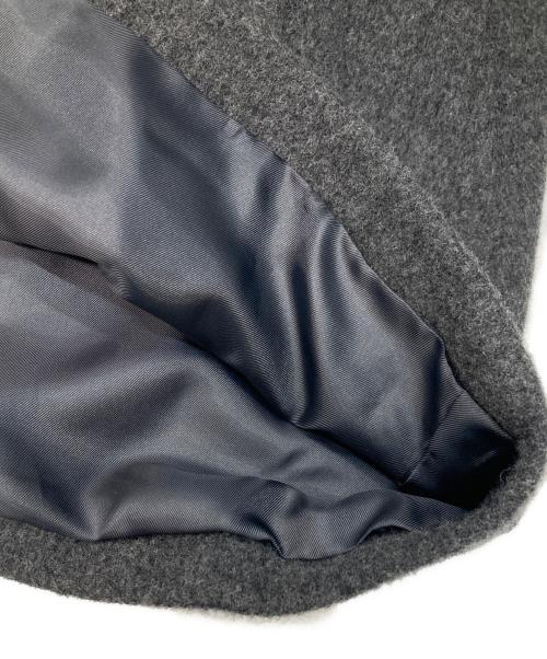 GEORGES RECH（ジョルジュレッシュ）GEORGES RECH (ジョルジュレッシュ) スーパー100ミドルスタンドカラーコート グレー サイズ:36の古着・服飾アイテム