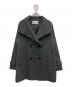 GEORGES RECH（ジョルジュレッシュ）の古着「スーパー100ミドルスタンドカラーコート」｜グレー