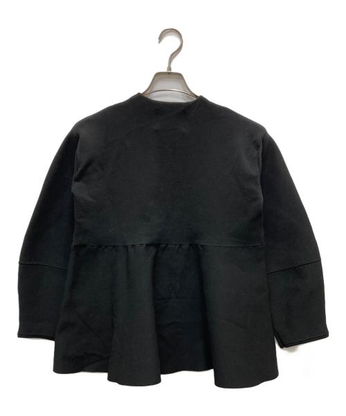 Sono（ソーノ）Sono (ソーノ) ビックパール フレアブルカーディガン ブラック サイズ:1の古着・服飾アイテム