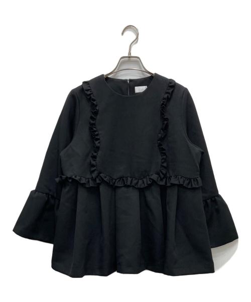 Sono（ソーノ）Sono (ソーノ) フェミニニティマコタンブラウス ブラック サイズ:1の古着・服飾アイテム