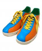 PUMAプーマ）の古着「DELPHING OG MIJ FIVE RINGS」｜オレンジ