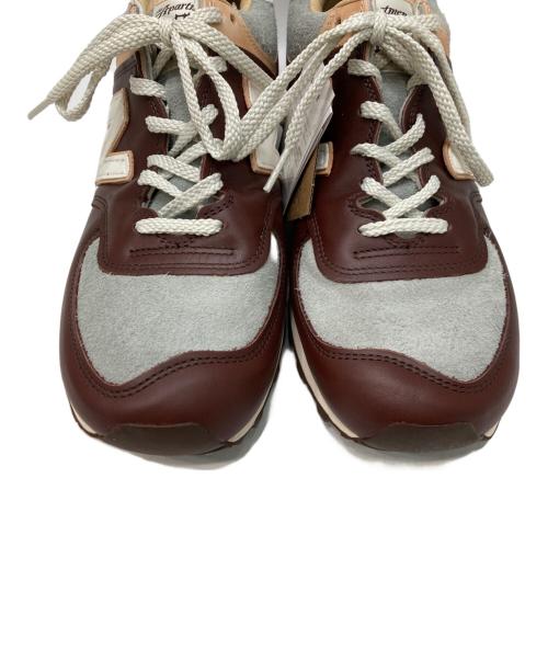 NEW BALANCE（ニューバランス）NEW BALANCE (ニューバランス) ローカットスニーカー ブラウン サイズ:10 1/2 未使用品の古着・服飾アイテム