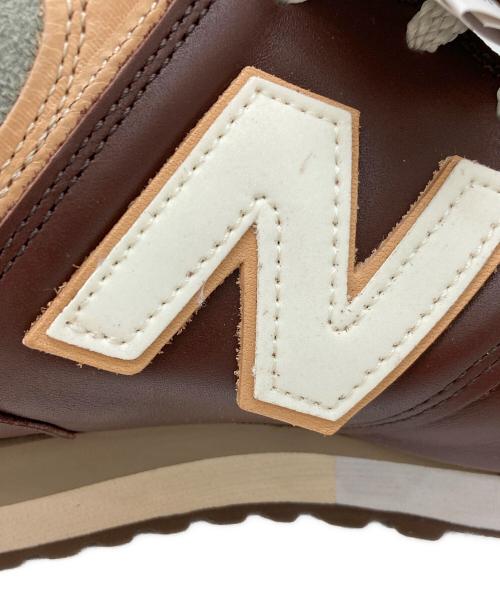 NEW BALANCE（ニューバランス）NEW BALANCE (ニューバランス) ローカットスニーカー ブラウン サイズ:10 1/2 未使用品の古着・服飾アイテム