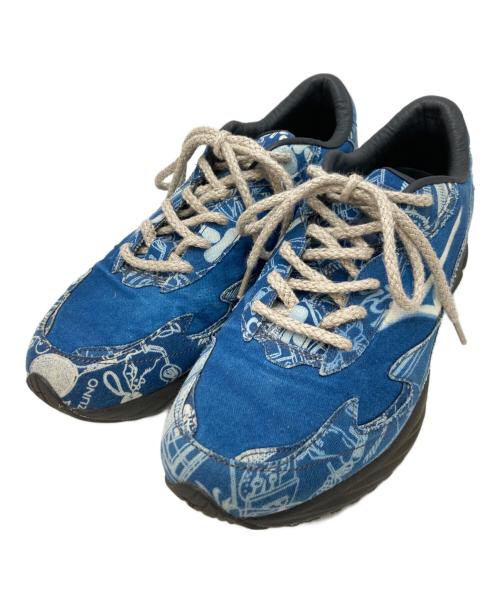 MIZUNO（ミズノ）MIZUNO (ミズノ) Buaisou WAVE RIDER β ブルー サイズ:29の古着・服飾アイテム