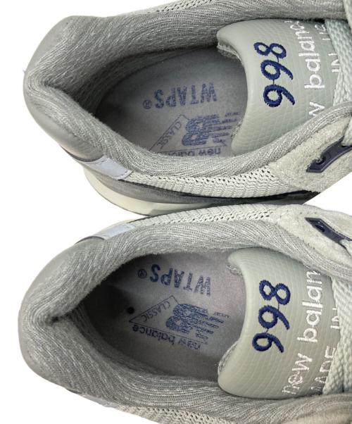 NEW BALANCE（ニューバランス）NEW BALANCE (ニューバランス) WTAPS (ダブルタップス) ローカットスニーカー グレー サイズ:29 未使用品の古着・服飾アイテム