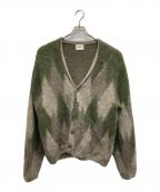 Great Landグレートランド）の古着「モヘアカーディガン」｜グリーン
