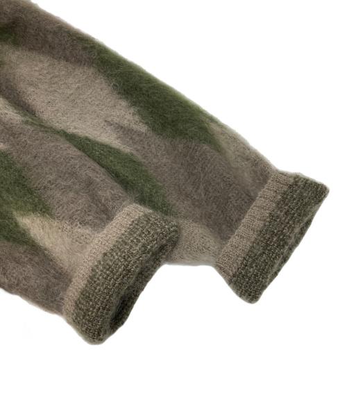 Great Land（グレートランド）Great Land (グレートランド) モヘアカーディガン グリーン サイズ:XLの古着・服飾アイテム