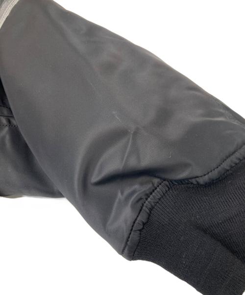 TAKAHIROMIYASHITA TheSoloIst.（タカヒロミヤシタ ザソロイスト）TAKAHIROMIYASHITA TheSoloIst. (タカヒロミヤシタ ザソロイスト) フォトコラージュオーバサイズドボマーブルゾン ブラック サイズ:48の古着・服飾アイテム