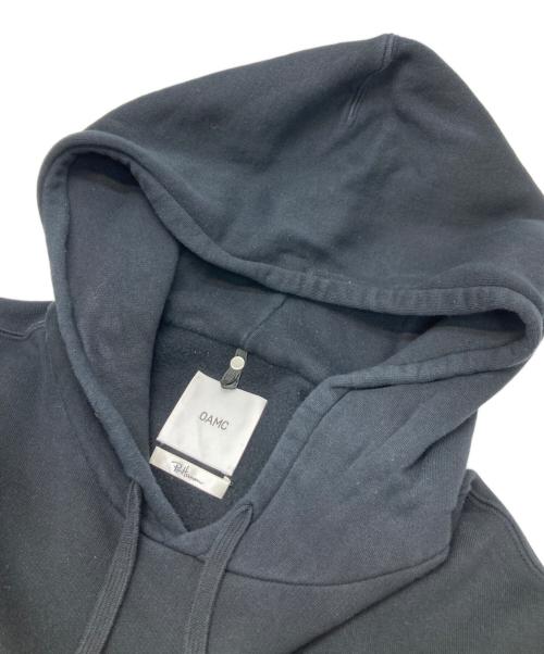 OAMC（オーエーエムシー）OAMC (オーエーエムシー) Ron Herman (ロンハーマン) 別注プルオーバーパーカー ブラック サイズ:XLの古着・服飾アイテム