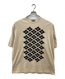 Gakkin（ガッキン）の古着「風花罰ロゴTシャツ」｜ベージュ