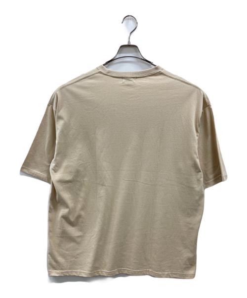 Gakkin（ガッキン）Gakkin (ガッキン) 風花罰ロゴTシャツ ベージュ サイズ:XLの古着・服飾アイテム
