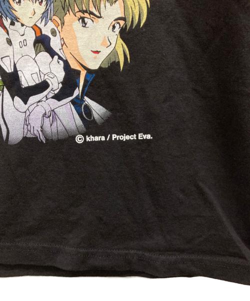 GEEKS RULE（ギークスルール）GEEKS RULE (ギークスルール) NEON GENESIS EVANGELION (ネオンジェネシス エヴァンゲリオン) プリントTシャツ ブラック サイズ:XLの古着・服飾アイテム