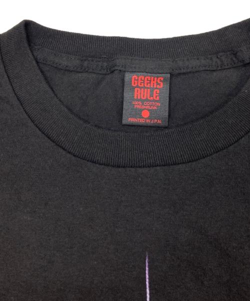 GEEKS RULE（ギークスルール）GEEKS RULE (ギークスルール) NEON GENESIS EVANGELION (ネオンジェネシス エヴァンゲリオン) プリントTシャツ ブラック サイズ:XLの古着・服飾アイテム