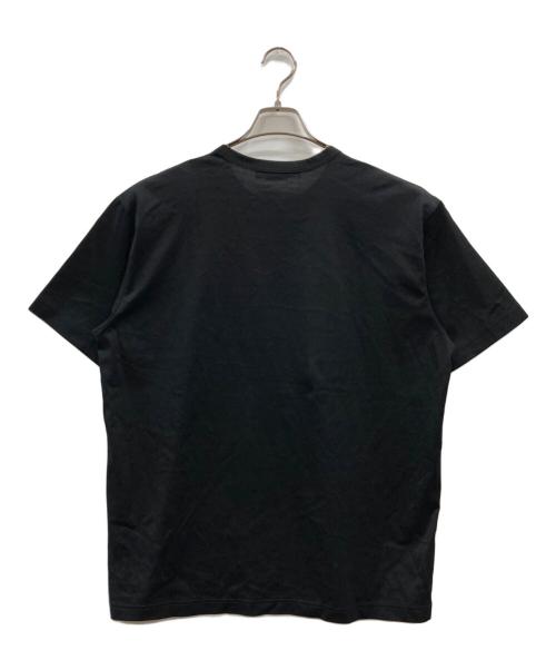JUNYA WATANABE MAN（ジュンヤワタナベマン）JUNYA WATANABE MAN (ジュンヤワタナベマン) 綿度詰め天竺 プリント NETFLIX Tシャツ ブラック サイズ:Lの古着・服飾アイテム