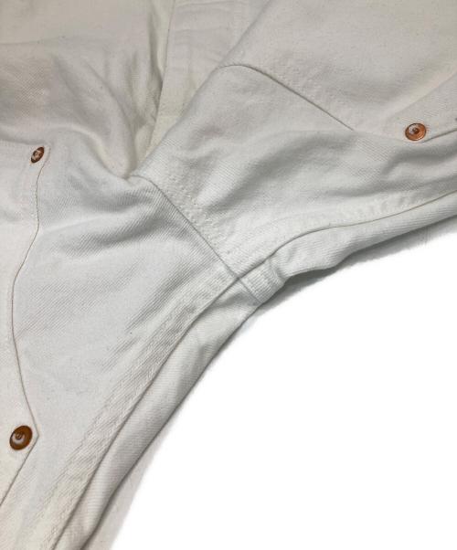 Great Land（グレートランド）Great Land (グレートランド) ダブルニーペインターパンツ ホワイト サイズ:36inの古着・服飾アイテム