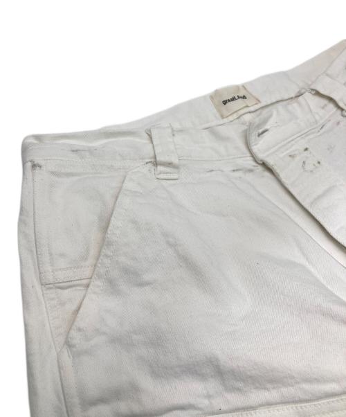 Great Land（グレートランド）Great Land (グレートランド) ダブルニーペインターパンツ ホワイト サイズ:36inの古着・服飾アイテム