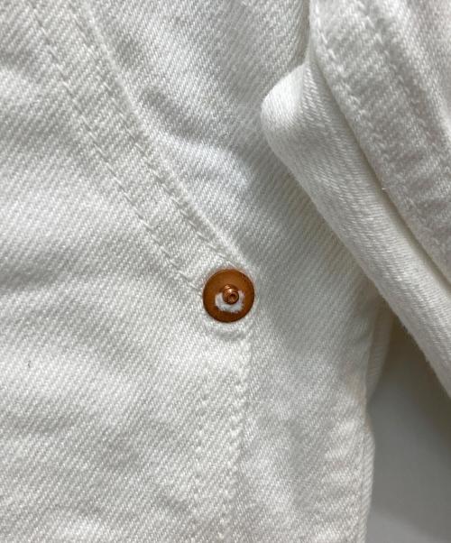 Great Land（グレートランド）Great Land (グレートランド) ダブルニーペインターパンツ ホワイト サイズ:36inの古着・服飾アイテム