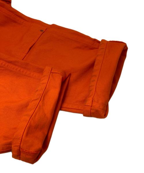 Great Land（グレートランド）Great Land (グレートランド) ダブルニーペインターパンツ オレンジ サイズ:36inの古着・服飾アイテム
