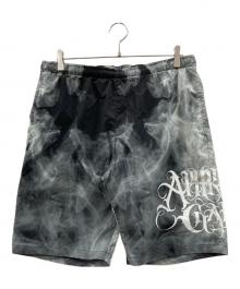 BUDSPOOL（バッズプール）の古着「SMOKE CLASSIC LOGO SHORTS」｜グレー