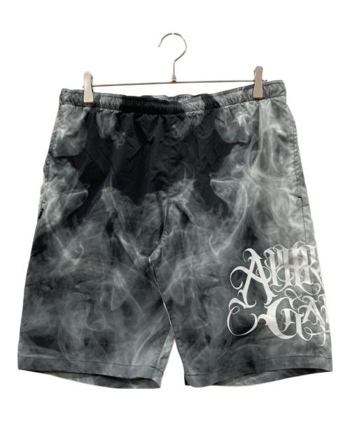 BUDSPOOL（バッズプール）BUDSPOOL (バッズプール) SMOKE CLASSIC LOGO SHORTS グレー サイズ:XXLの古着・服飾アイテム