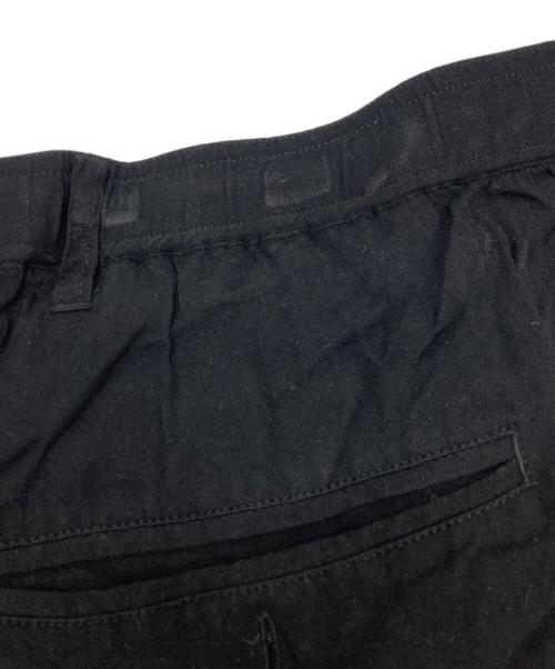 Gakkin（ガッキン）Gakkin (ガッキン) BUDSPOOL (バッズプール) レーヨンタックパンツ ブラック サイズ:XXXLの古着・服飾アイテム