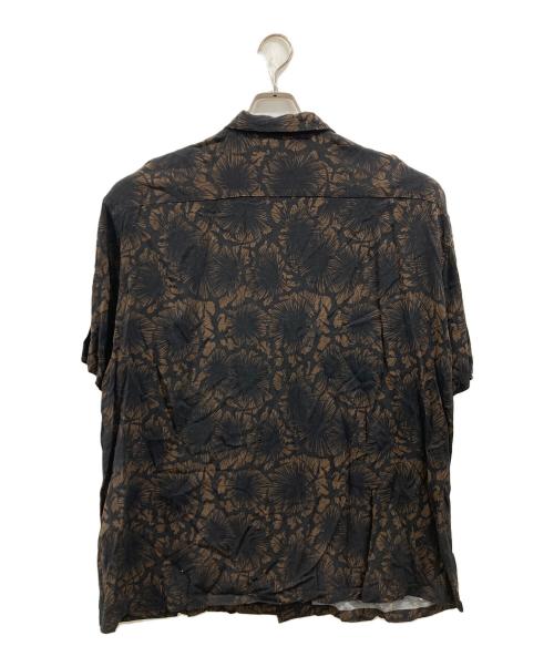 Gakkin（ガッキン）Gakkin (ガッキン) BUDSPOOL (バッズプール) 松煙墨 HAWAIIAN SHIRT ブラウン サイズ:XXXLの古着・服飾アイテム