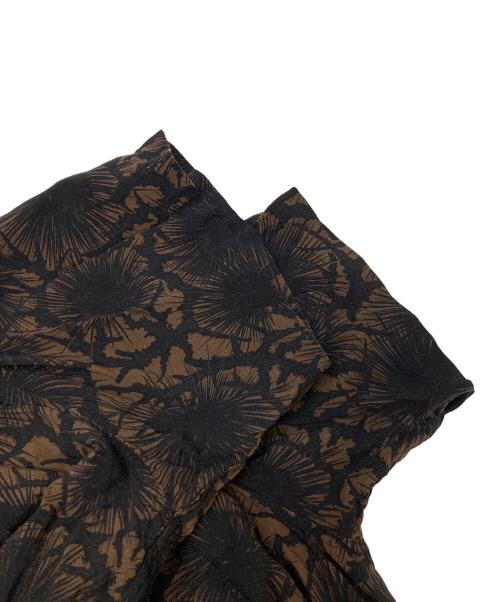 Gakkin（ガッキン）Gakkin (ガッキン) BUDSPOOL (バッズプール) 松煙墨 HAWAIIAN SHIRT ブラウン サイズ:XXXLの古着・服飾アイテム