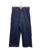 Great Landグレートランド）の古着「ボタンフライデニムパンツ」｜インディゴ