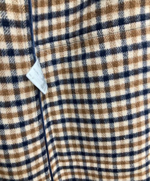 Aquascutum（アクアスキュータム）Aquascutum (アクアスキュータム) ダッフルコート ネイビー サイズ:不明（実寸参照）の古着・服飾アイテム