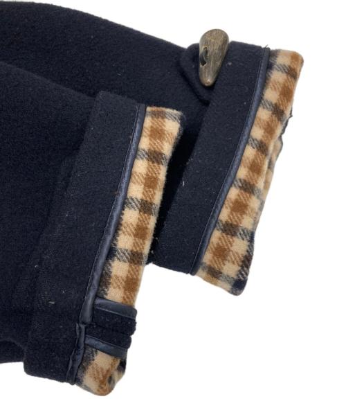 Aquascutum（アクアスキュータム）Aquascutum (アクアスキュータム) ダッフルコート ネイビー サイズ:不明（実寸参照）の古着・服飾アイテム