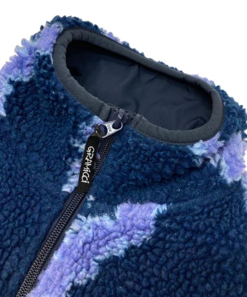 GRAMICCI（グラミチ）GRAMICCI (グラミチ) シェルパジャケット ブルー サイズ:XSの古着・服飾アイテム