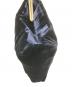 中古・古着 Yves Saint Laurent (イヴサンローラン) ベロアハンドバッグ ネイビー：45000円