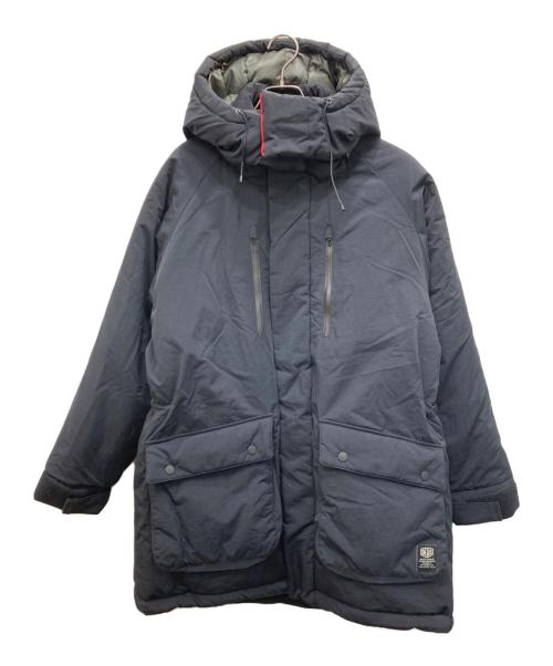 DEUS EX MACHINA（デウス エクス マキナ）DEUS EX MACHINA (デウス エクス マキナ) HIEMAL PADDED LONG JACKET ネイビー サイズ:Lの古着・服飾アイテム