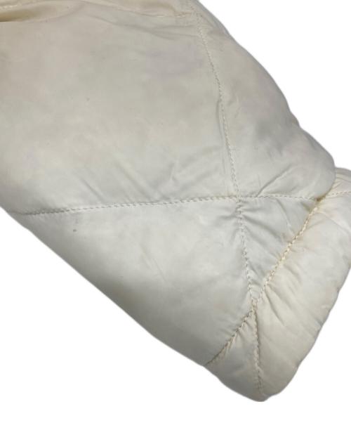 TAION（タイオン）TAION (タイオン) NOLLEY'S (ノーリーズ) ボアキルトリバーシブルロングダウンコート アイボリー サイズ:不明（実寸参照）の古着・服飾アイテム