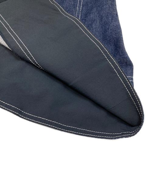 CASA FLINE（カーサフライン）CASA FLINE (カーサフライン) フロントホックデニムロングワンピース インディゴ サイズ:FREE 未使用品の古着・服飾アイテム