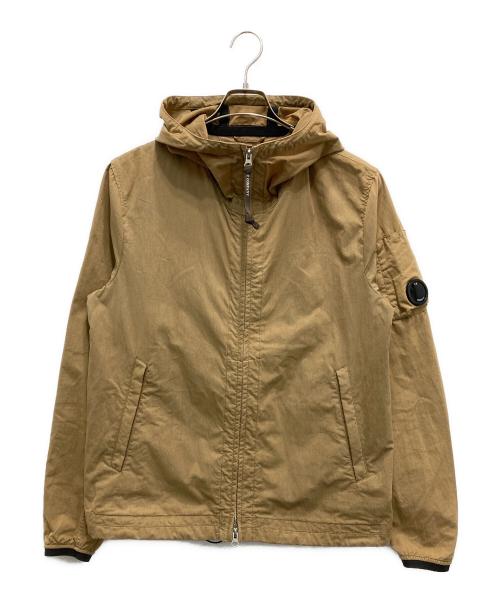 C.P COMPANY（シーピーカンパニー）C.P COMPANY (シーピーカンパニー) Goggle Hooded Jacket ベージュ サイズ:48の古着・服飾アイテム
