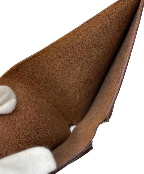 GANZO（ガンゾ）GANZO (ガンゾ) 折り畳みカードケース ブラウンの古着・服飾アイテム