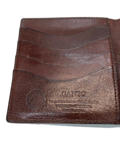 GANZO（ガンゾ）GANZO (ガンゾ) 折り畳みカードケース ブラウンの古着・服飾アイテム