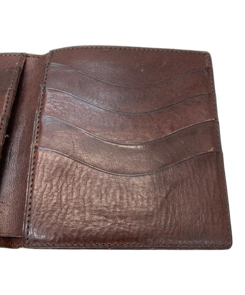 GANZO（ガンゾ）GANZO (ガンゾ) 折り畳みカードケース ブラウンの古着・服飾アイテム