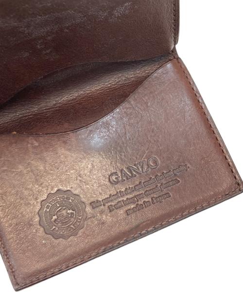 GANZO（ガンゾ）GANZO (ガンゾ) 3つ折り財布 ブラウンの古着・服飾アイテム