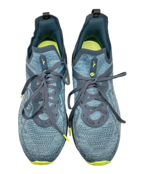 MIZUNO（ミズノ）MIZUNO (ミズノ) Wave Sky Neo 2 ウェーブスカイネオ2 ブルー サイズ:26㎝の古着・服飾アイテム