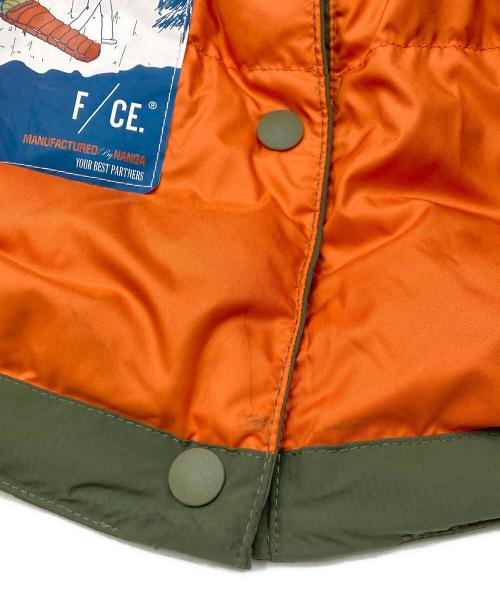 F/CE.（エフシーイー）F/CE. (エフシーイー) NANGA (ナンガ) フライトスタンドダウンコート グリーン サイズ:Mの古着・服飾アイテム