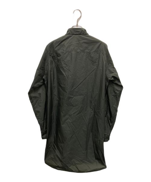 JIL SANDER（ジルサンダー）JIL SANDER (ジルサンダー) ビスコースロングシャツ オリーブ サイズ:38 未使用品の古着・服飾アイテム