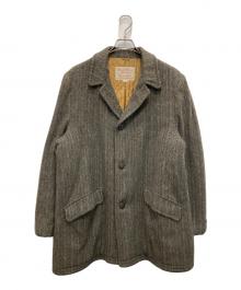Buck Skein Brand（バックスキンブランド）の古着「ツイードコート」｜グレー